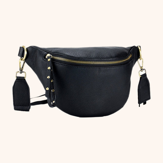 Sac Banane Cuir Grande Capacité en cuir vegan - La Maison Cabas